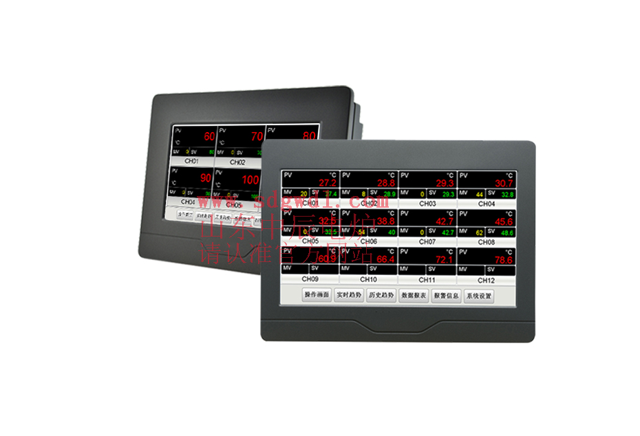 高温炉触摸屏控制系统